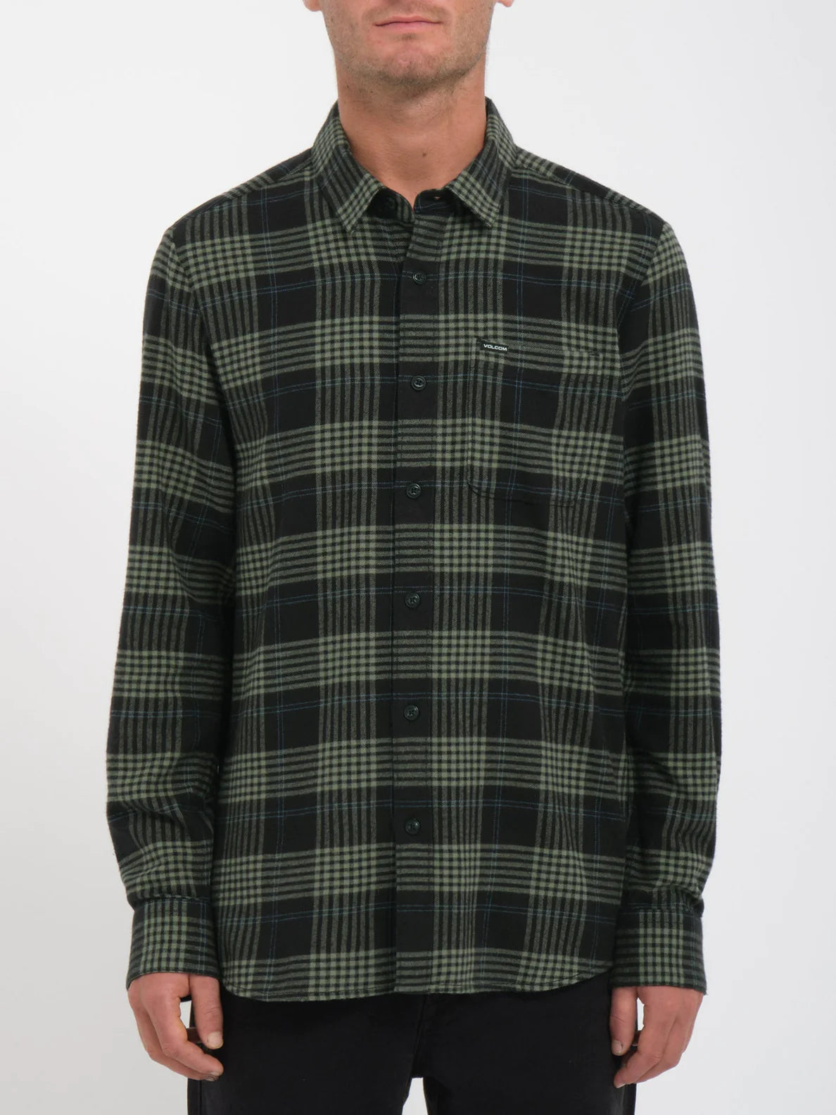 Volcom Caden Kariertes Hemd - Schwarz