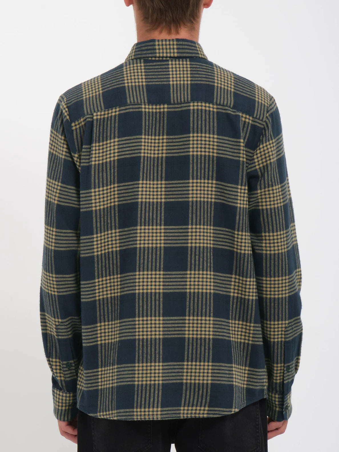 Volcom Caden Plaid Shirt - Navy