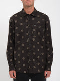 Camisa Manga Larga Volcom Casbah - Stealth