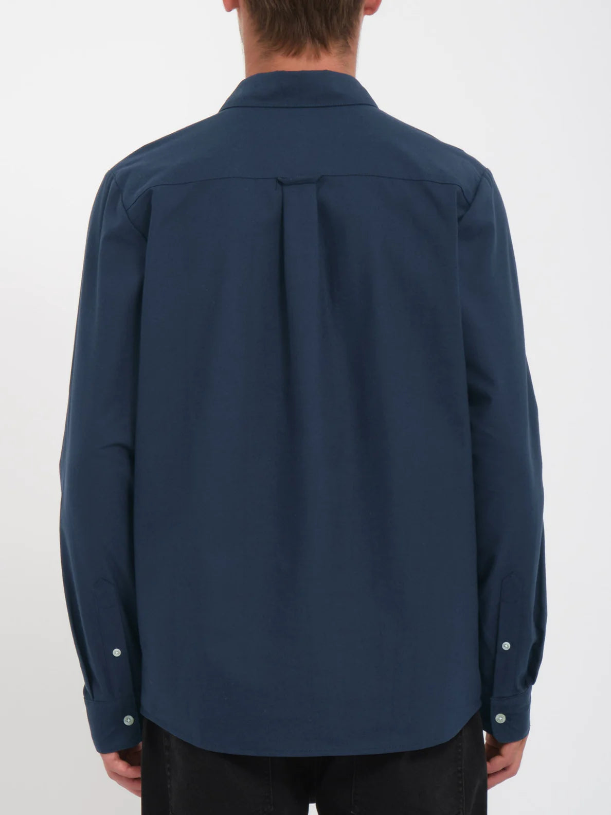 Volcom Veeco Oxford Long Sleeve Shirt - Navy