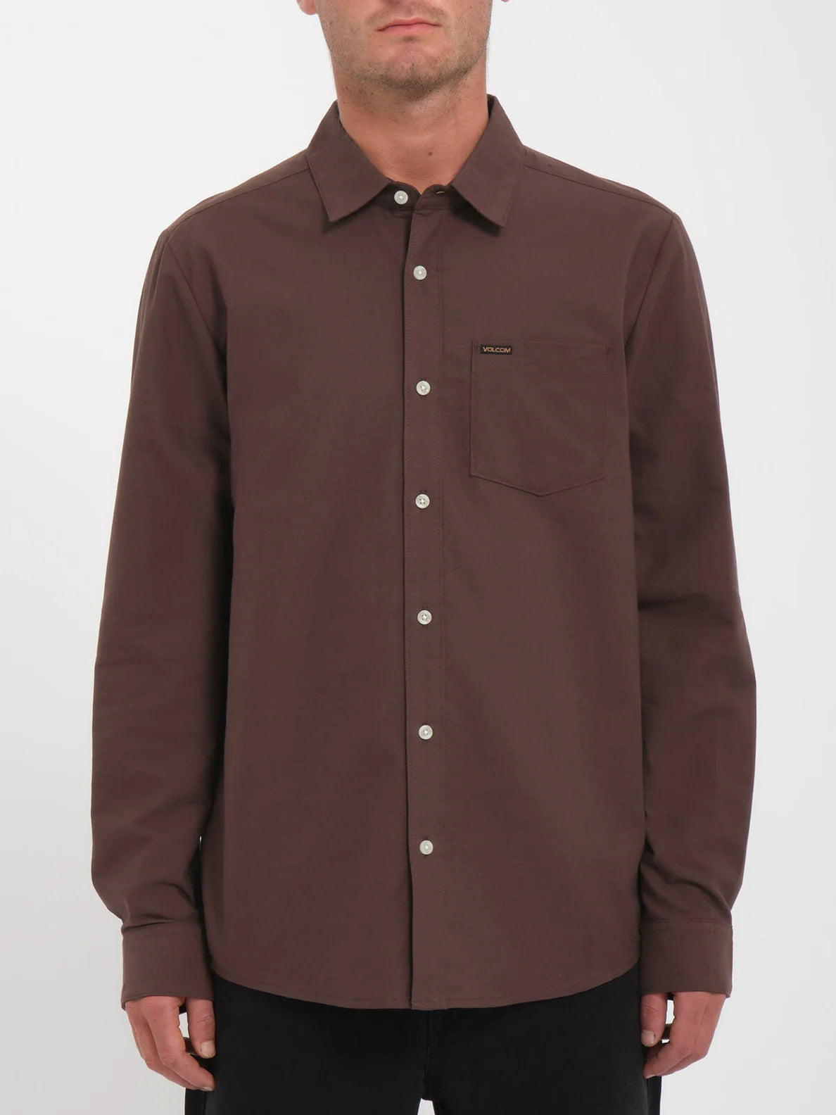 Volcom Veeco Oxford-Hemd – Bimsstein