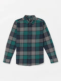 Camisa Manga larga Volcom Caden Plaid - Navy