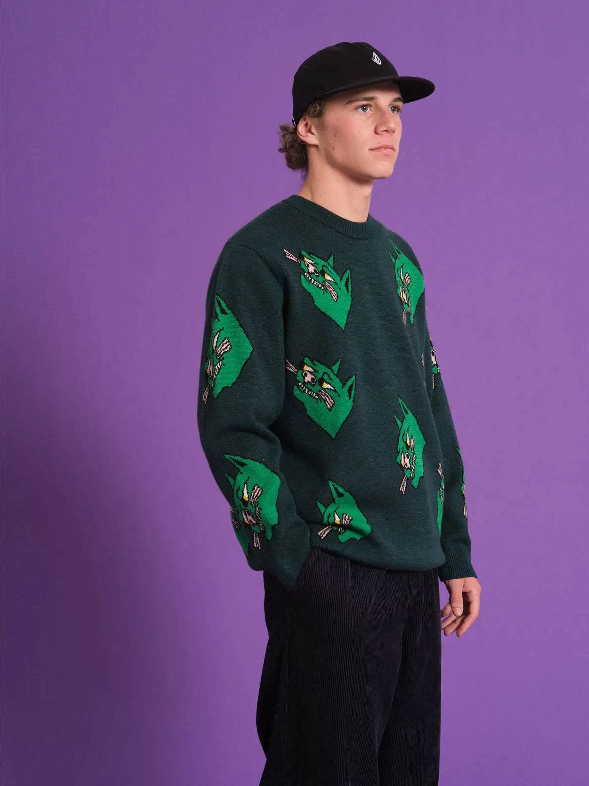 Volcom Fa Nando Von Arb Trikot – Ponderosa Pine | Meistverkaufte Produkte | Neue Produkte | Neueste Produkte | Pullover | Sammlung_Zalando | Volcom-Shop | surfdevils.com