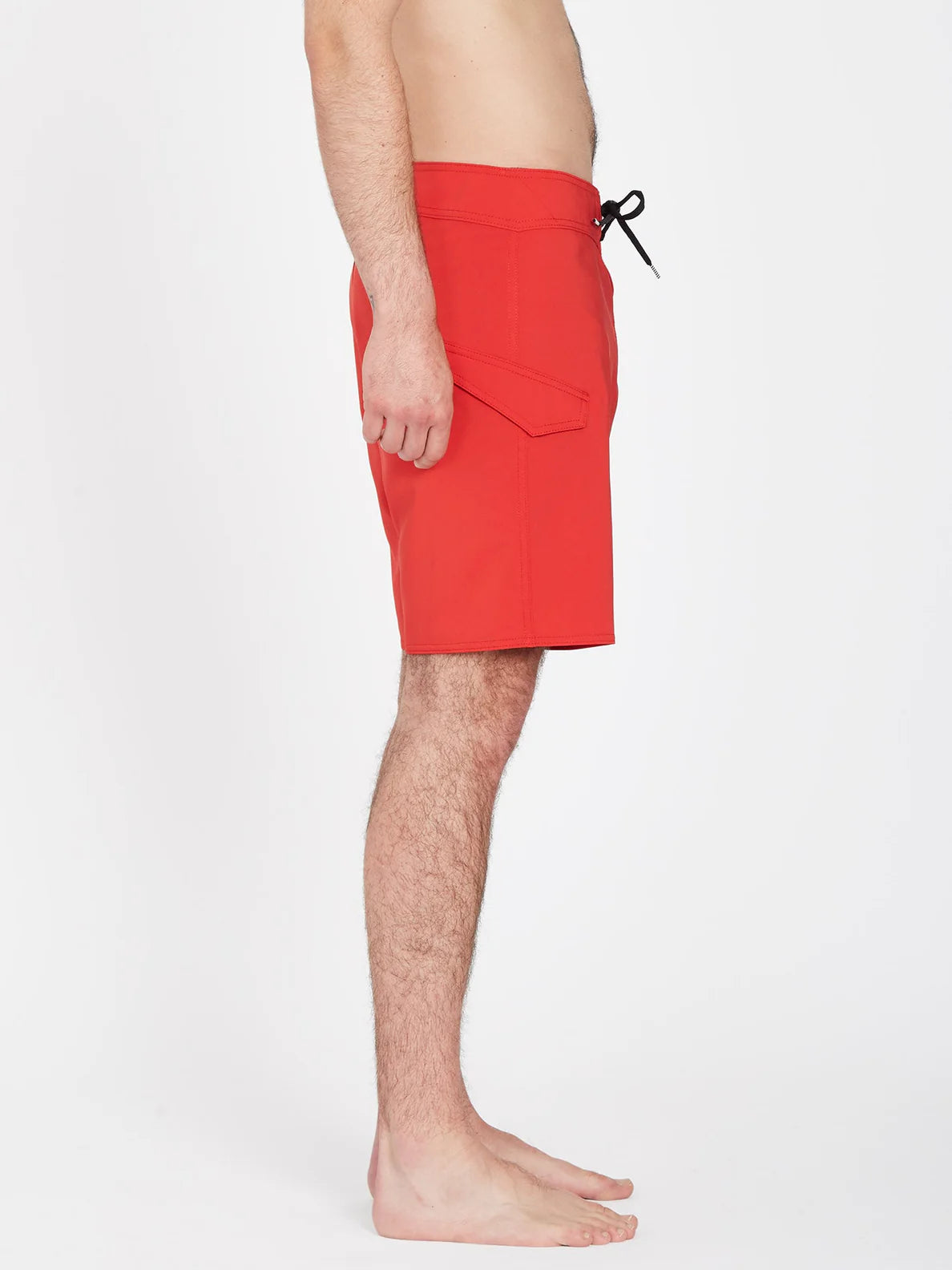 Volcom Lido Solid Mod 20" Swimsuit - Ribbon Red