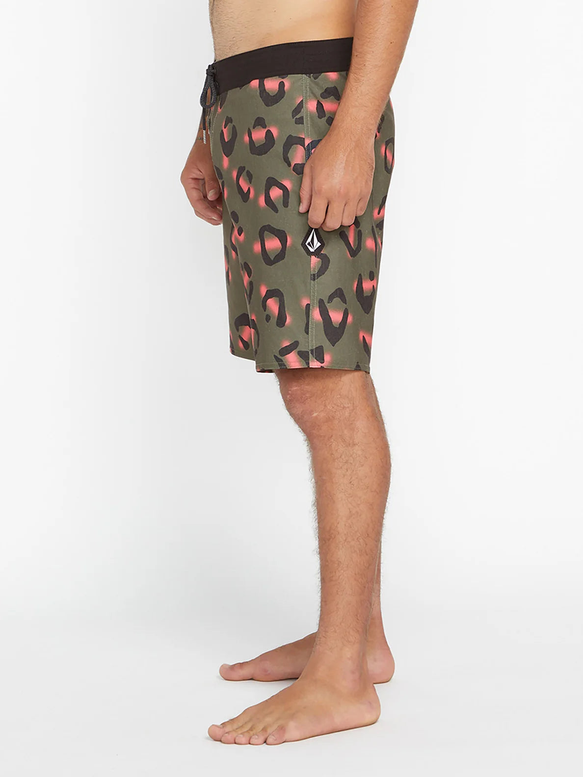 Volcom Stone Party Animals Stoney 19" Badeanzug - Militär