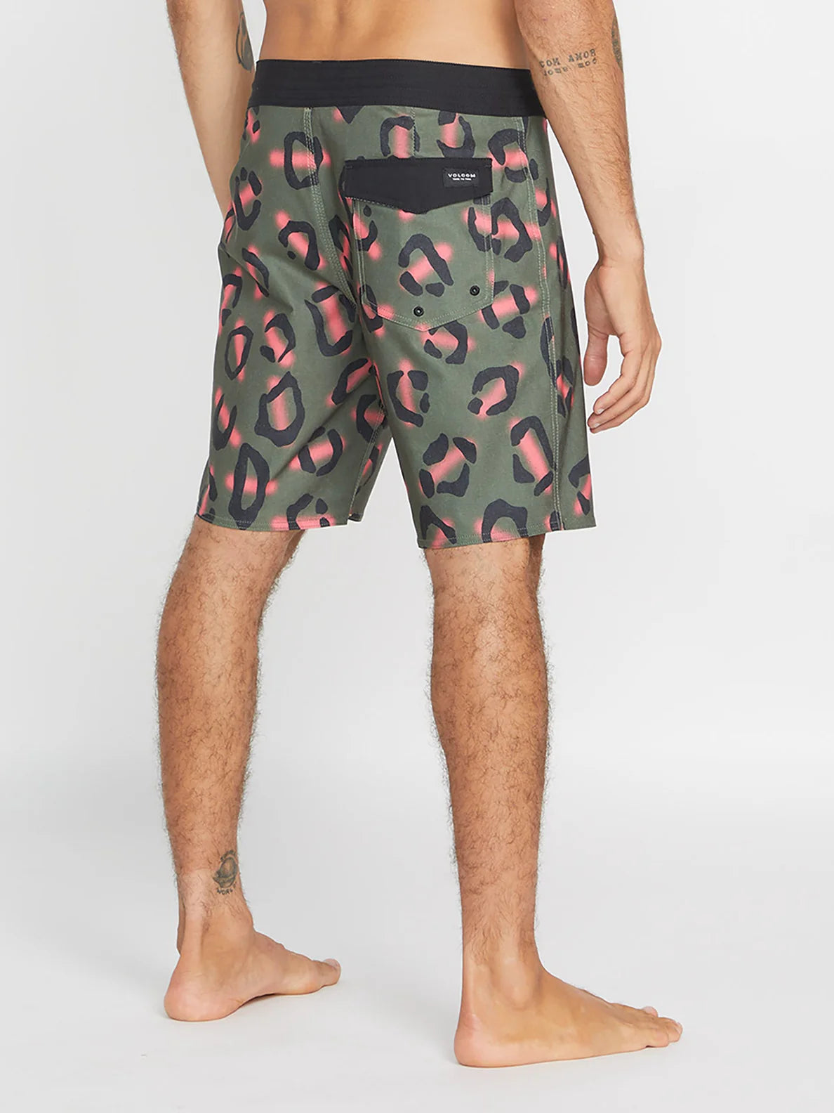 Volcom Stone Party Animals Stoney 19" Badeanzug - Militär