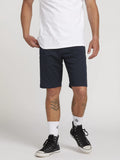 Volcom Frickin Modern Stretch Shorts Dark Navy