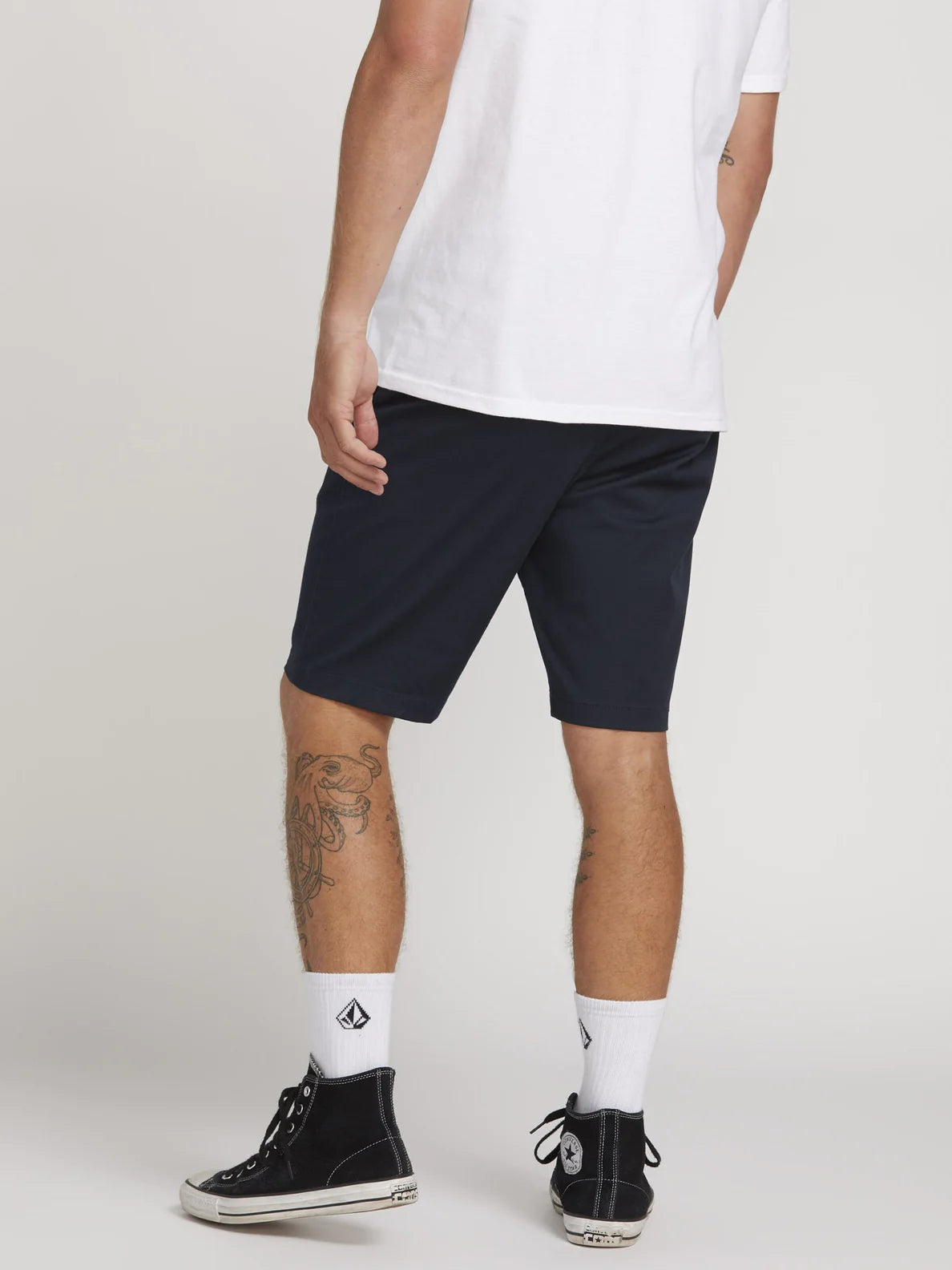 Pantaloncini elasticizzati moderni Volcom Frickin blu scuro