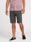 Volcom Frickin Modern Stretch Shorts 21" Charcoal Heather