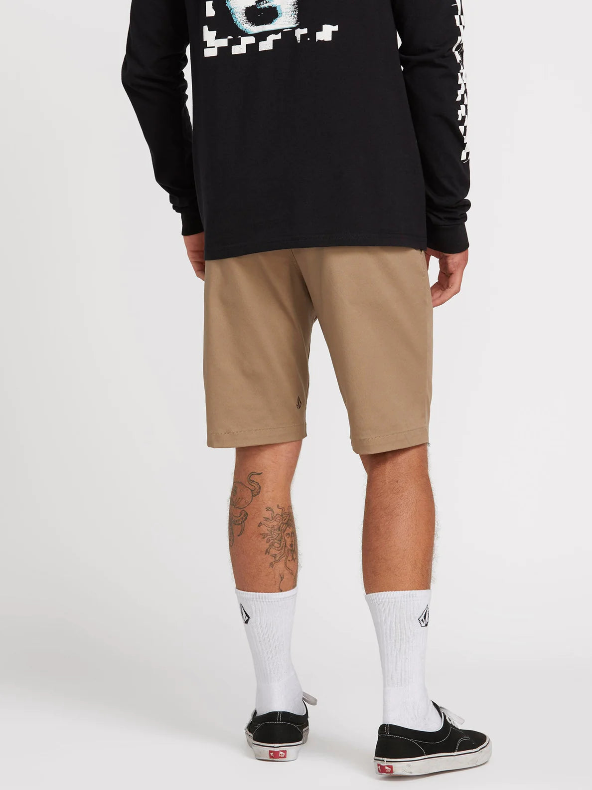 Volcom Frickin Modern Stretch Shorts 21" Khaki | surfdevils.com