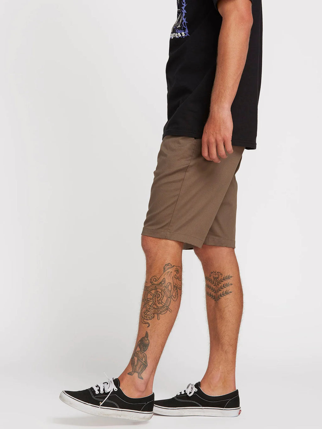 Volcom Frickin Modern Stretch Shorts 21" Mushroom