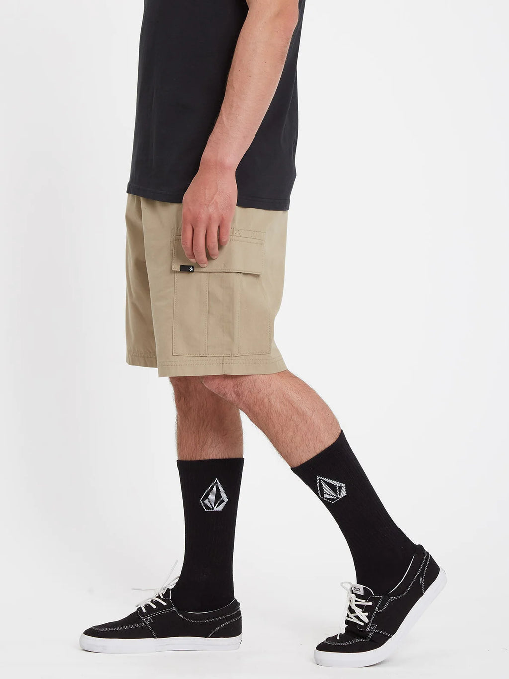 Pantalón Corto Volcom March Cargo Short - Khaki