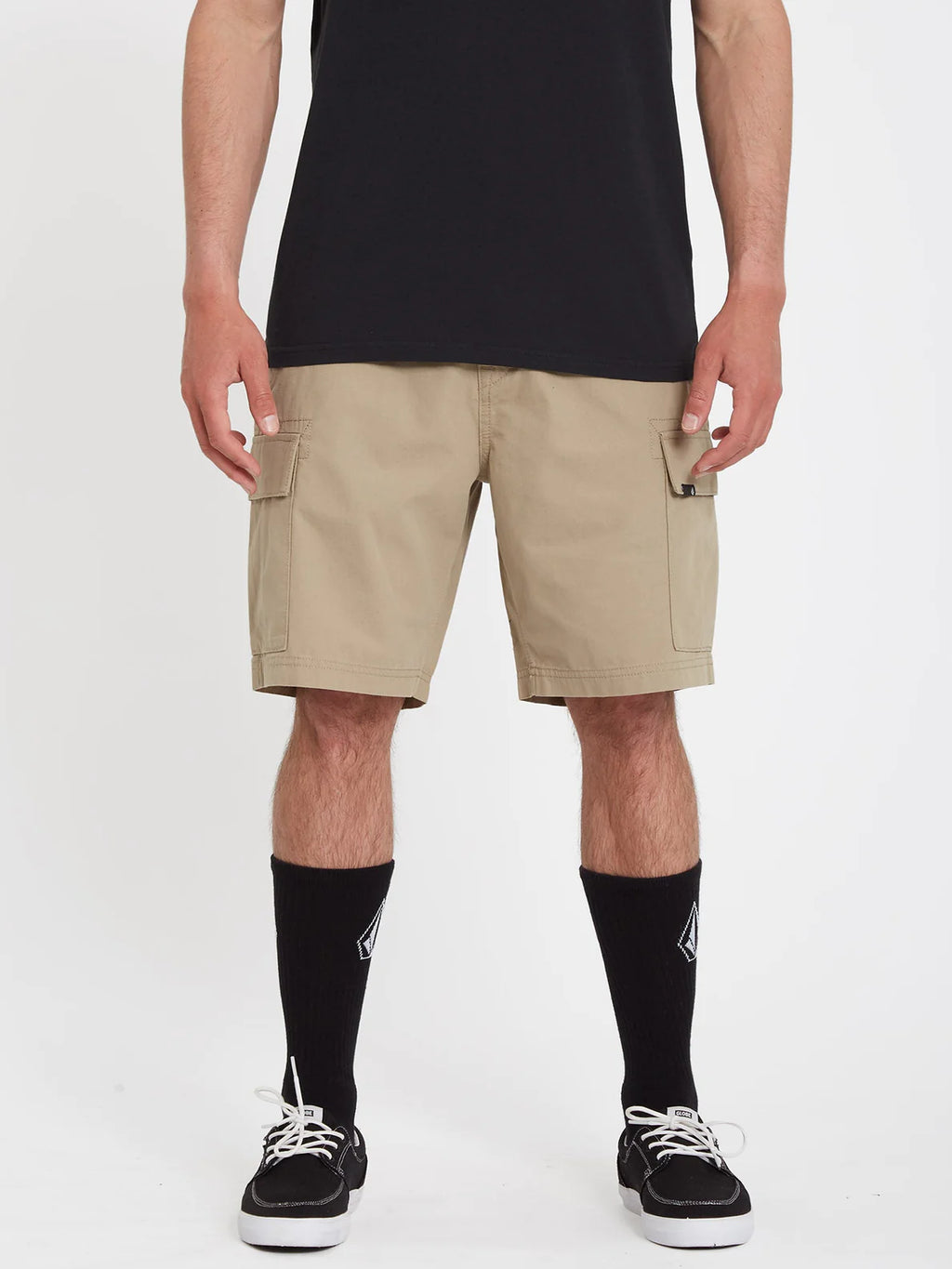 Pantalón Corto Volcom March Cargo Short - Khaki