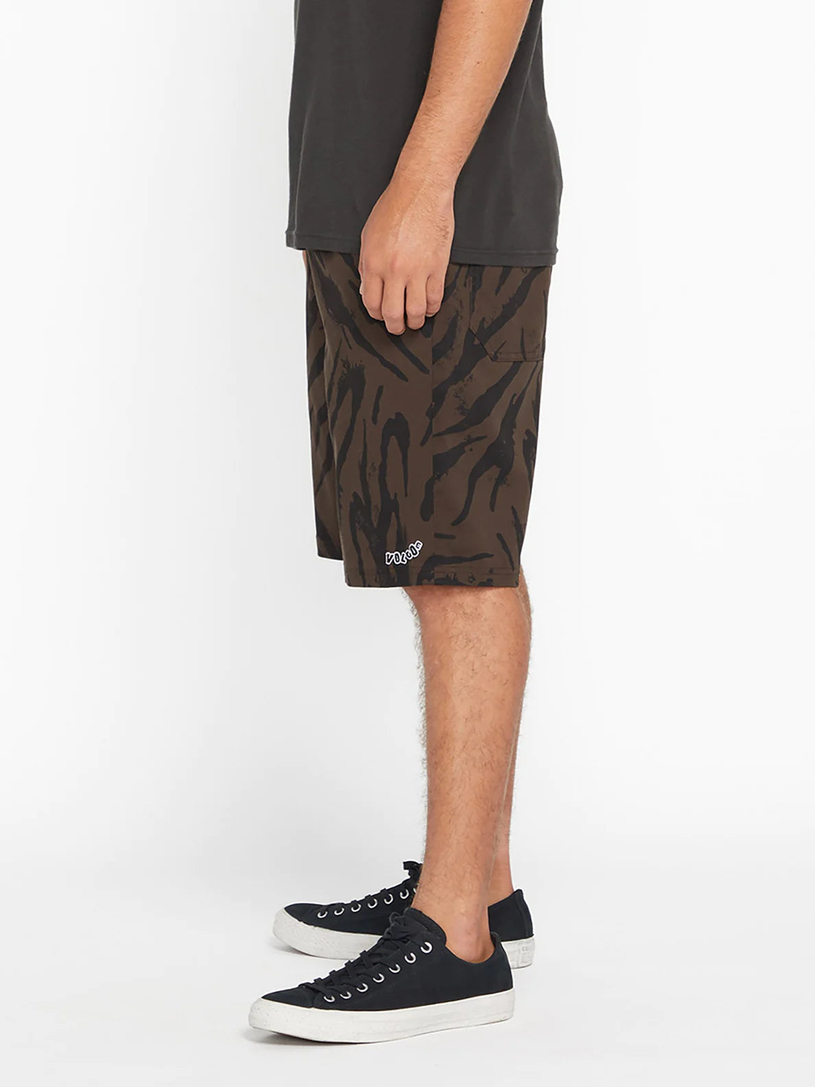 Volcom Outer Spaced 21" Shorts - Dark Brown