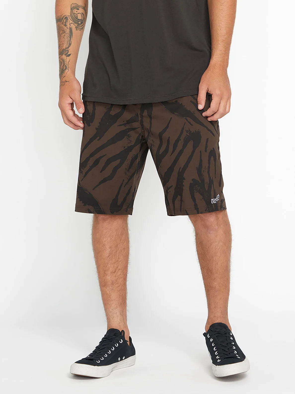 Volcom Outer Spaced 21" Shorts - Dark Brown