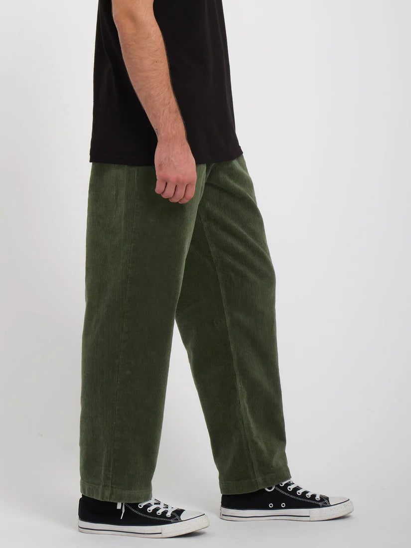 Pantalon fuselé décontracté Modown Volcom - Squadron Green