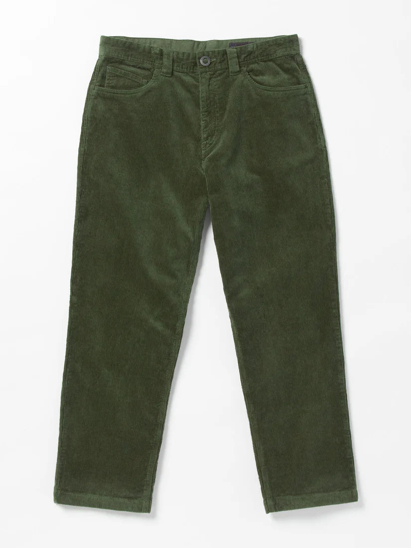 Pantalon fuselé décontracté Modown Volcom - Squadron Green