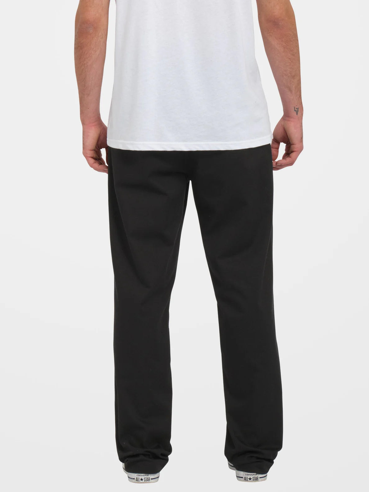 Volcom Frickin Regular Stretch Chino Pants - Black | All men's pants | Collection_Zalando | Men's chinos | Volcom Shop | surfdevils.com