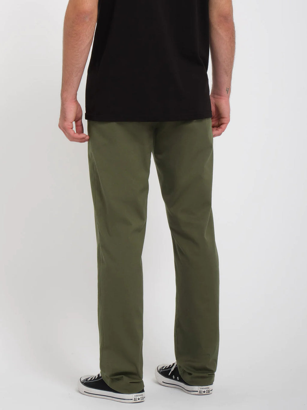 Volcom Frickin Modern Stretch Pants - Squadron Green