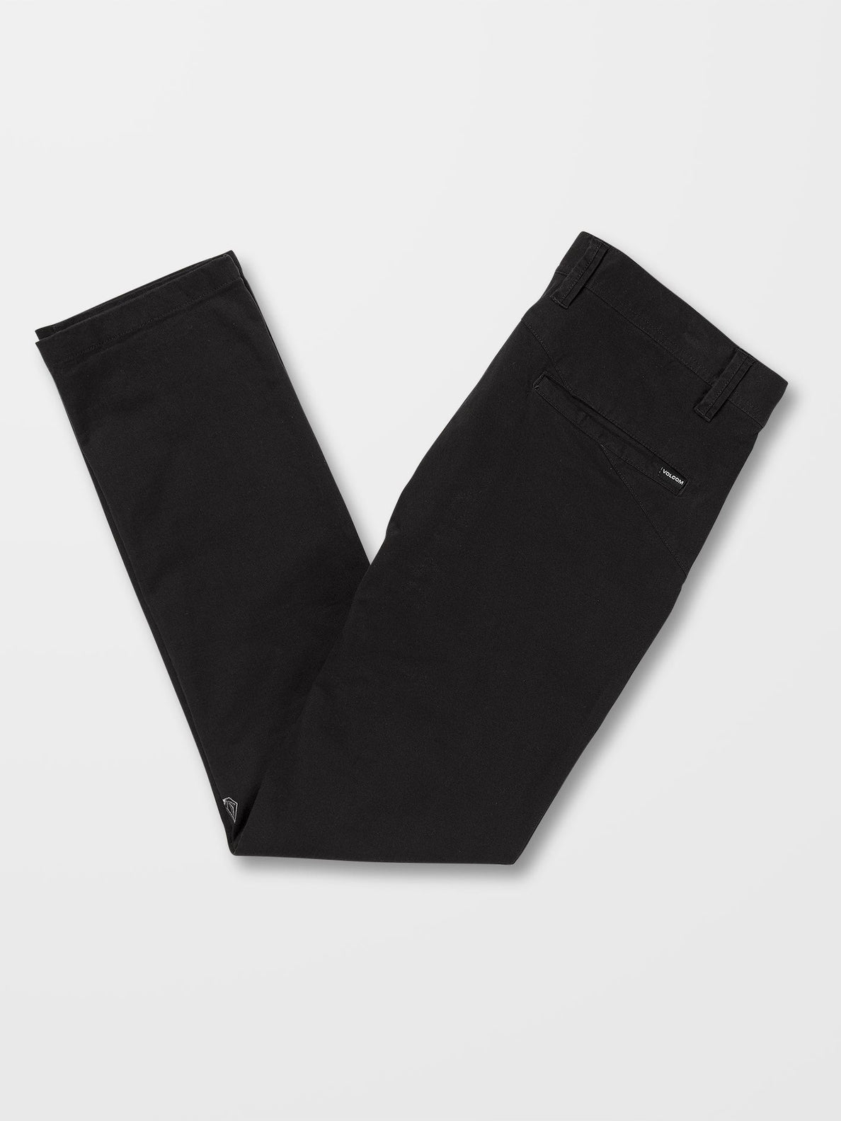 Pantalon Volcom Frickin Slim Chino - Black | Pantalones chinos de hombre | Todos los pantalones de hombre | Volcom Shop | surfdevils.com