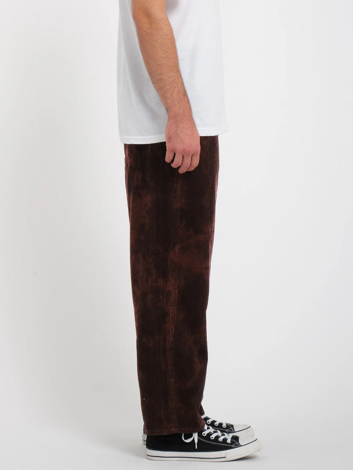 Volcom Billow Tapered Corduroy Pants - Bitter Chocolate