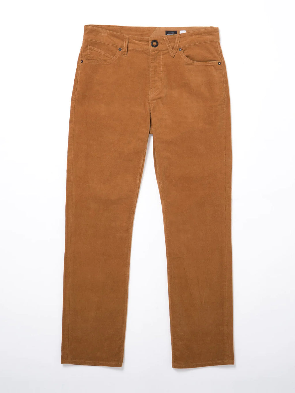 Pantalón Pana Volcom Solver 5 Pocket Corduroy - Tobacco