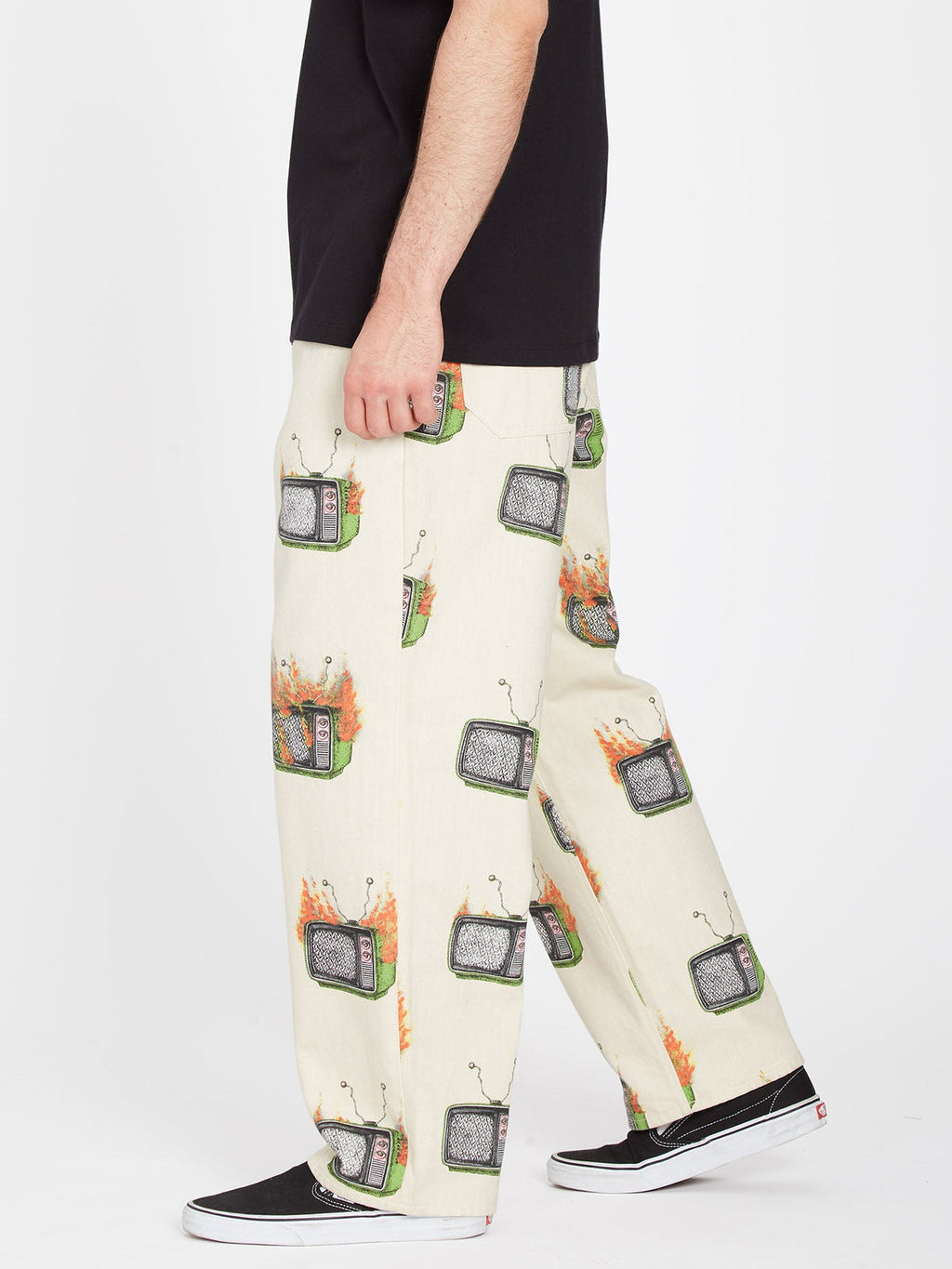 Pantalon Volcom Justin Hager Elasticated Waist - Whitecap Grey