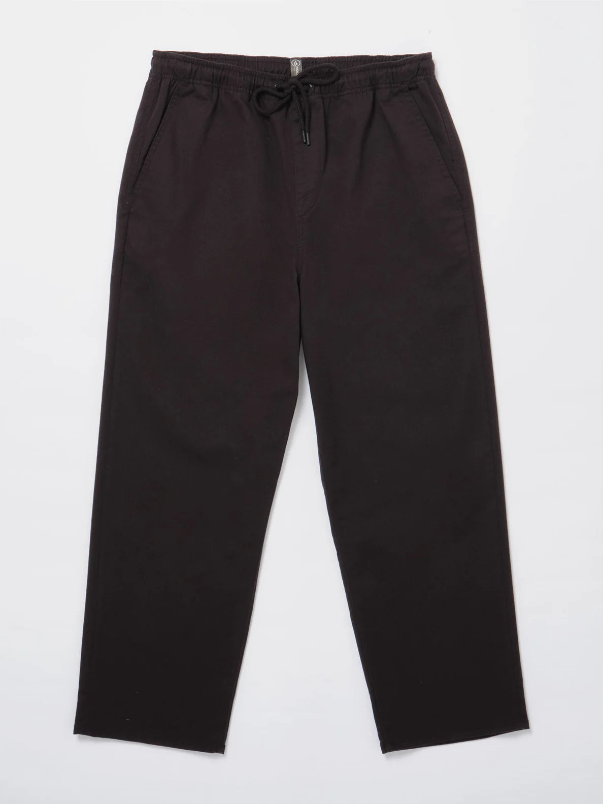 Calça casual com espaçamento externo Volcom - Preto