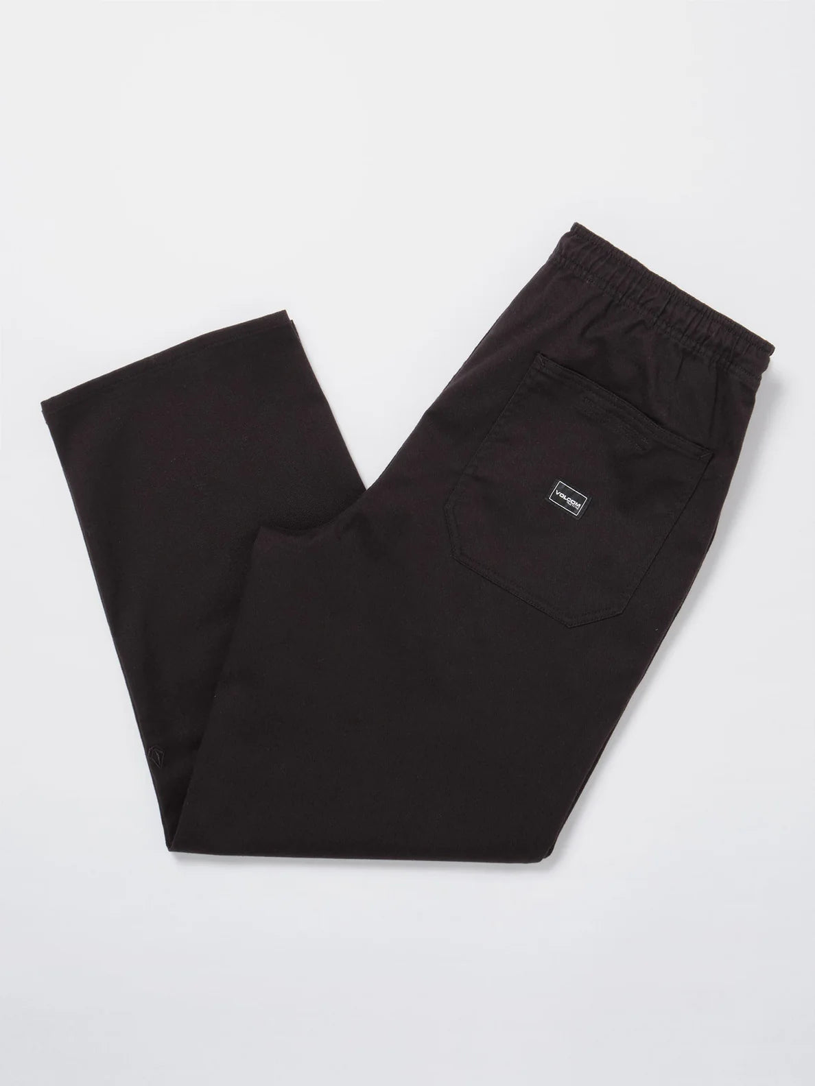 Calça casual com espaçamento externo Volcom - Preto