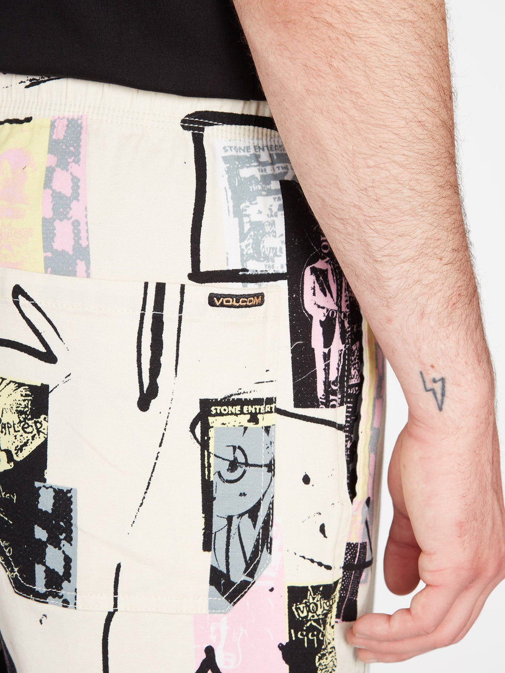 Pantalon Volcom Psychstone - Whitecap Gris