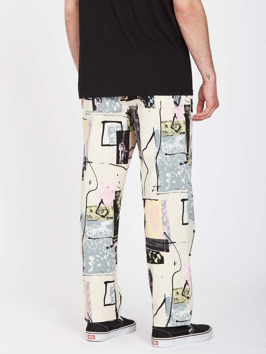 Pantalon Volcom Psychstone - Whitecap Gris