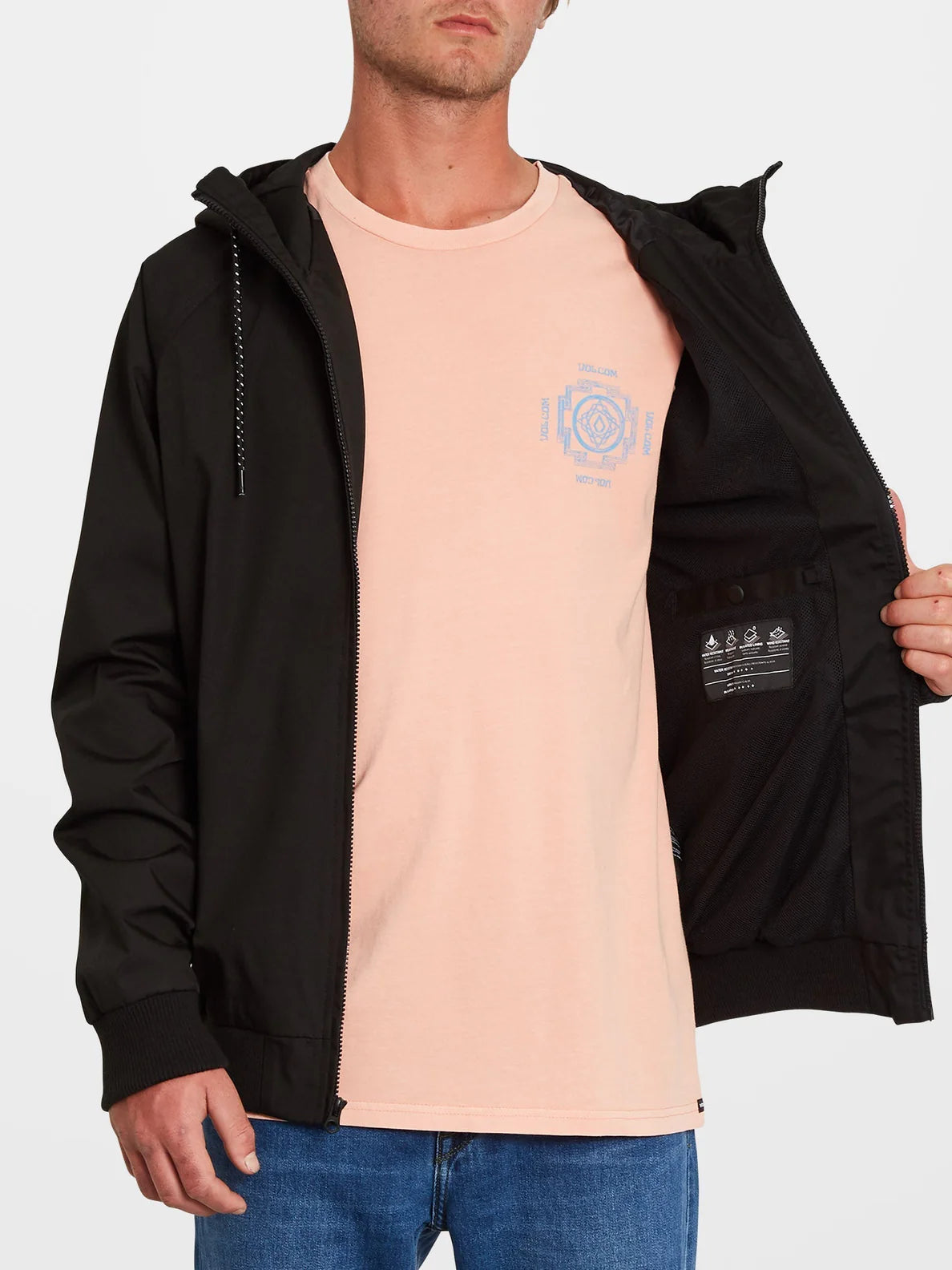 Volcom Veste Raynan - Noir | Boutique Volcom | Collection_Zalando | Nouveaux produits | Produits les plus récents | Produits les plus vendus | vestes | surfdevils.com