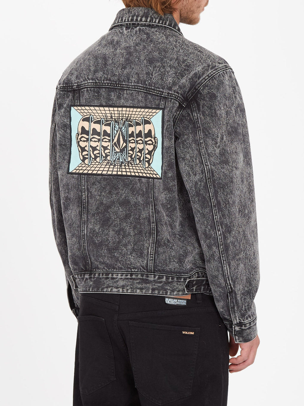 Volcom Mind Invasion Denim Jacket - Black