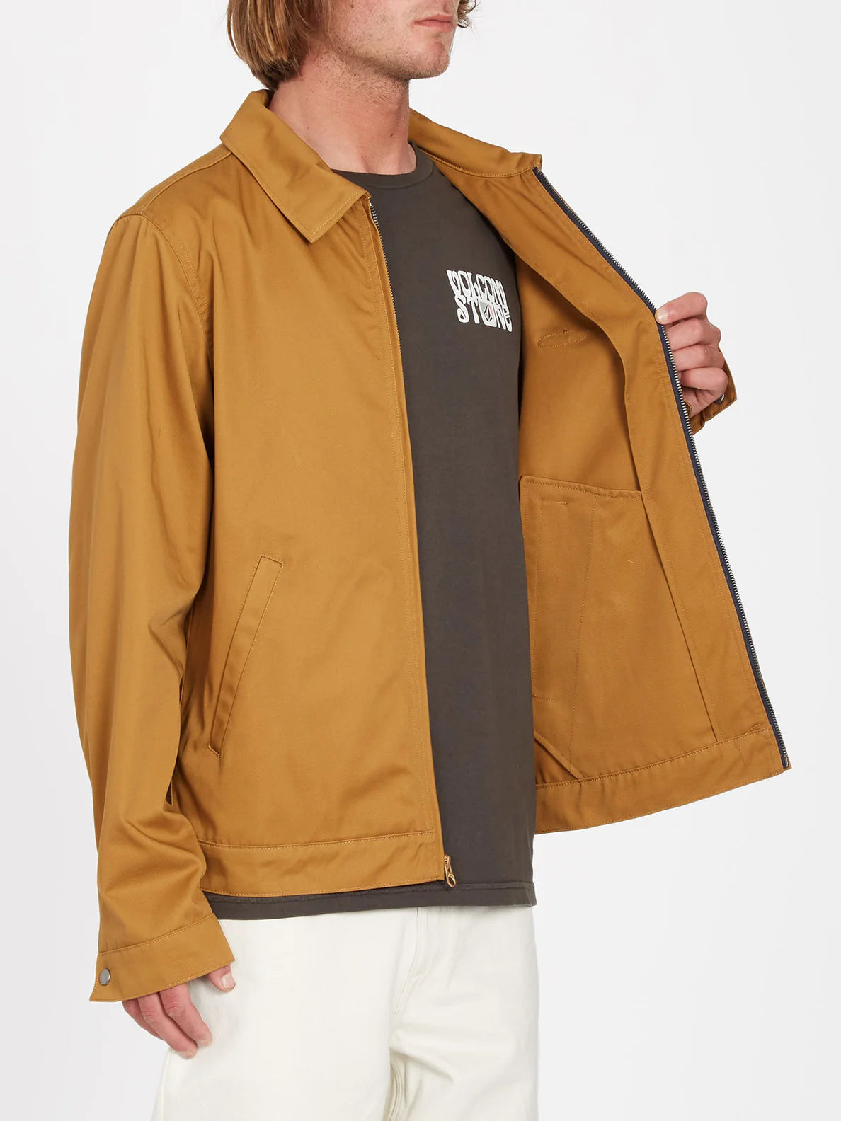 Volcom Voider Jacket - Rubber | Koongo | Novos produtos | Produtos mais recentes | Produtos mais vendidos | Produtos mais vendidos | surfdevils.com