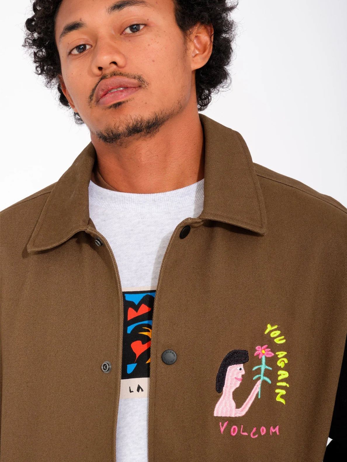 Chaqueta Volcom Fa Arthur Longo - Dark Earth | Best selling products | surfdevils.com