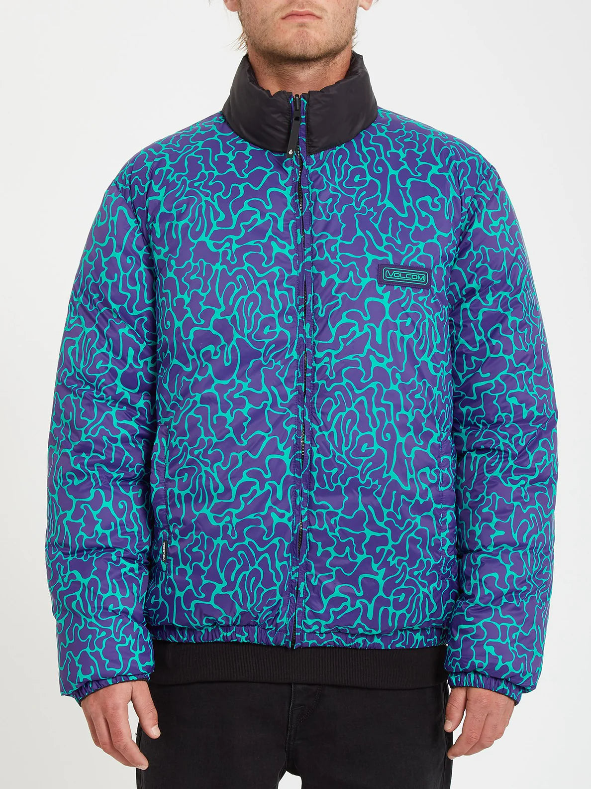 Volcom Walltz Jacket (Reversible) - Black