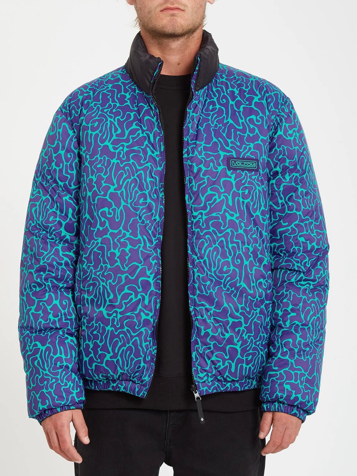 Volcom Walltz Jacket (Reversible) - Black