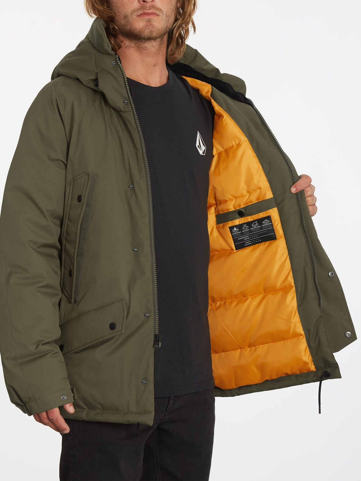 Chaqueta Volcom Madward 5K Service Green