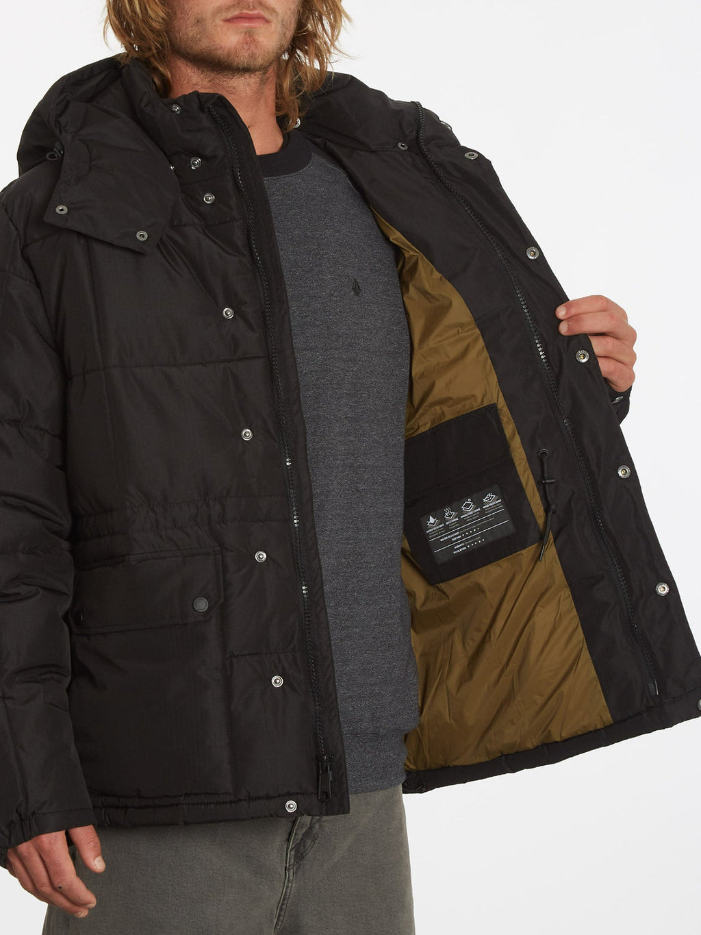 Chaqueta Volcom Superstoner 5K Black