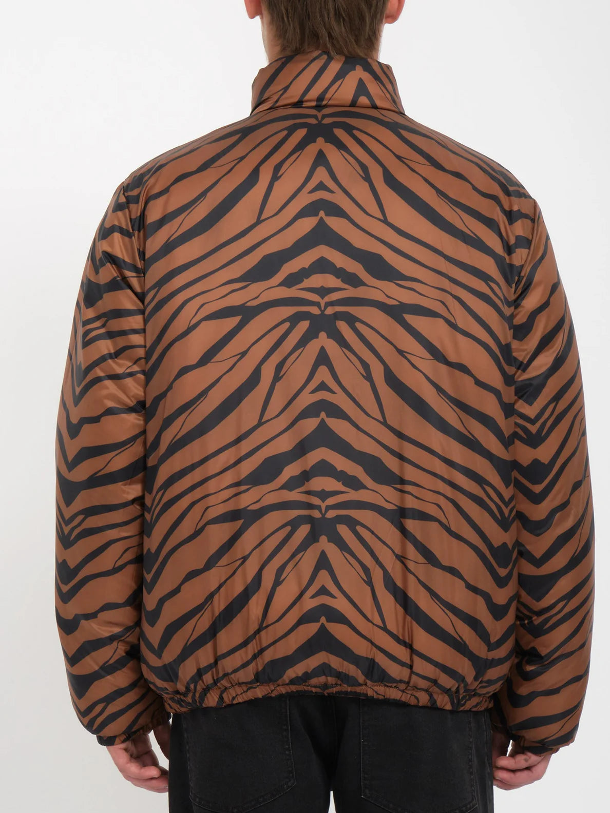 Volcom Walltz Corduroy Reversible Wattierte Jacke – Bitter Chocolate