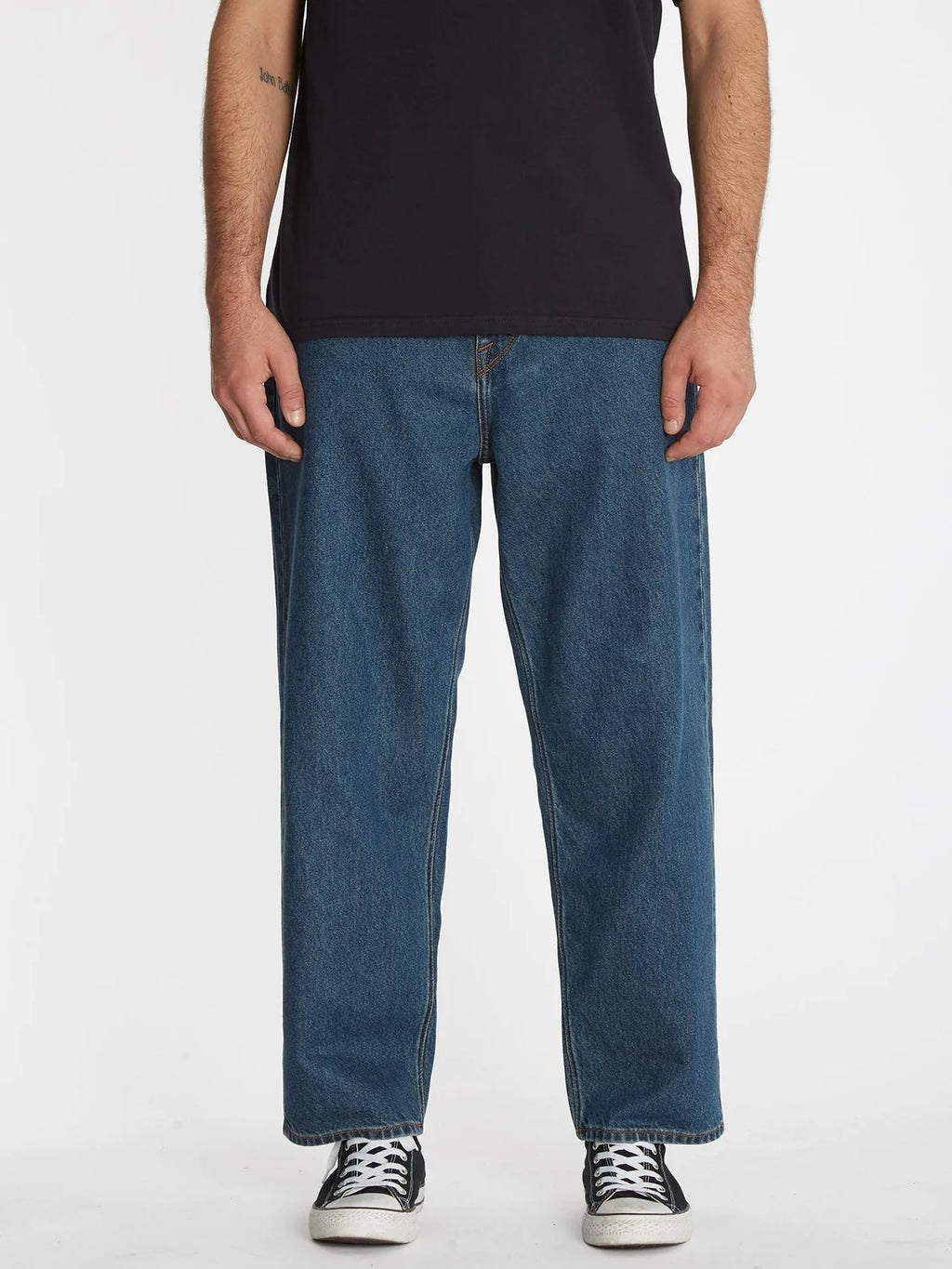 Volcom Billow Tapered Jeans - Indigo Ridge Wash