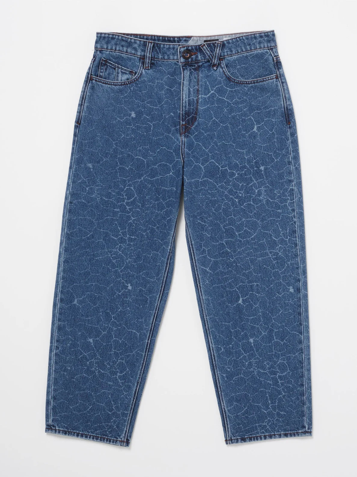 Jeans in denim affusolati Billow di Volcom - Lazer