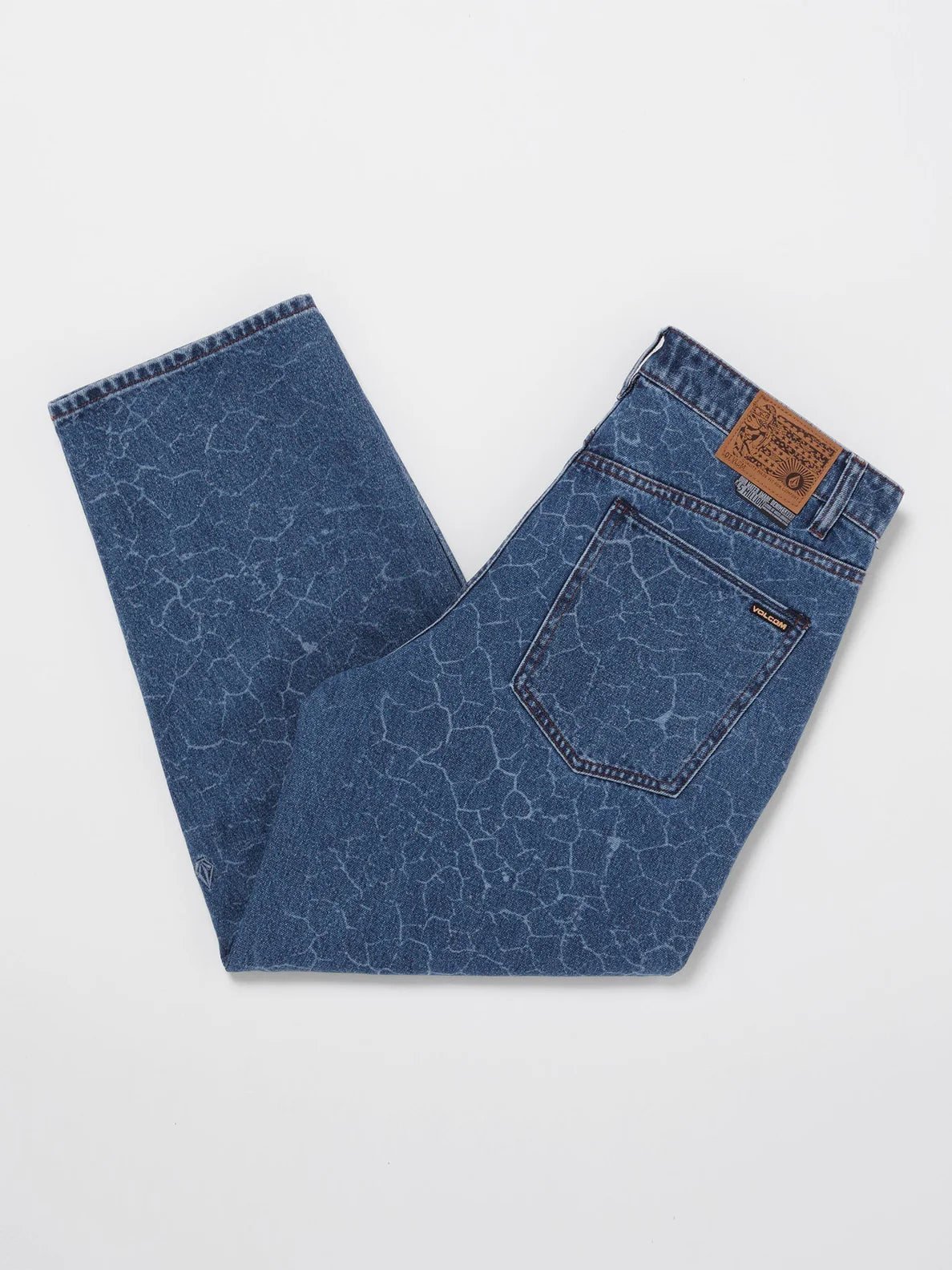 Jeans in denim affusolati Billow di Volcom - Lazer