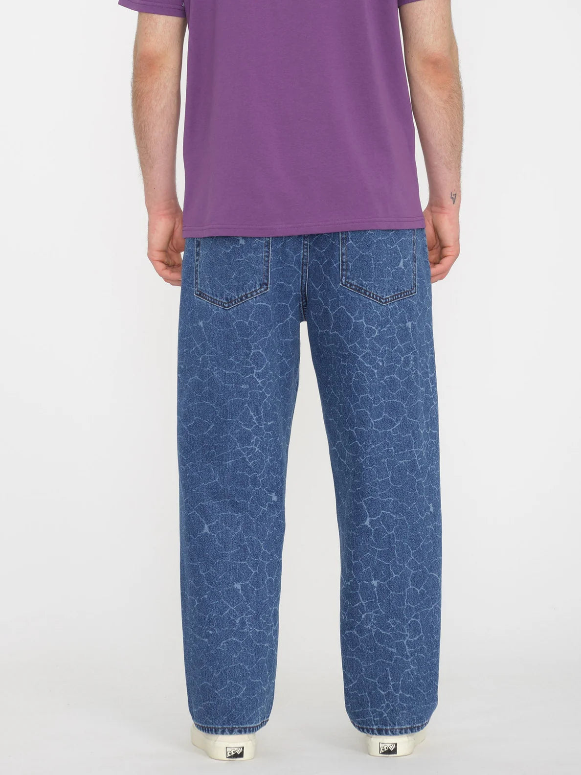 Volcom Billow Tapered Denim Jeans - Lazer