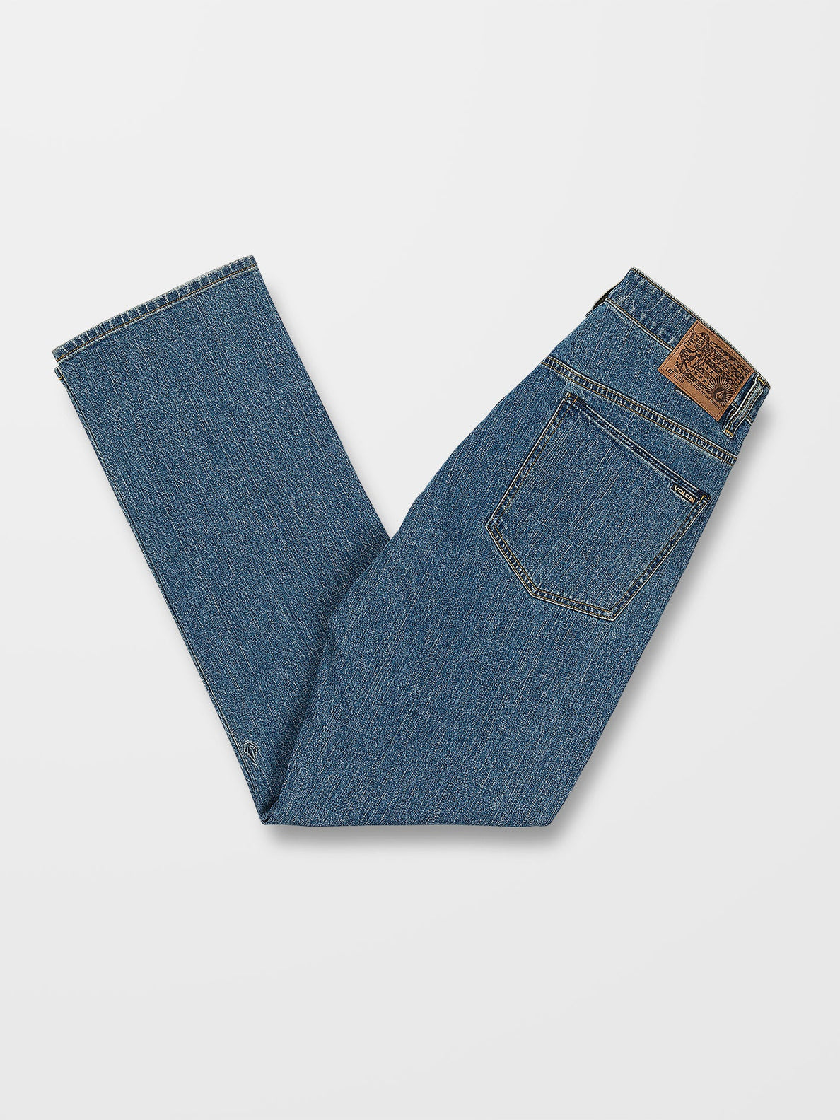 Volcom Solver Denim Jeans – Aged Indigo