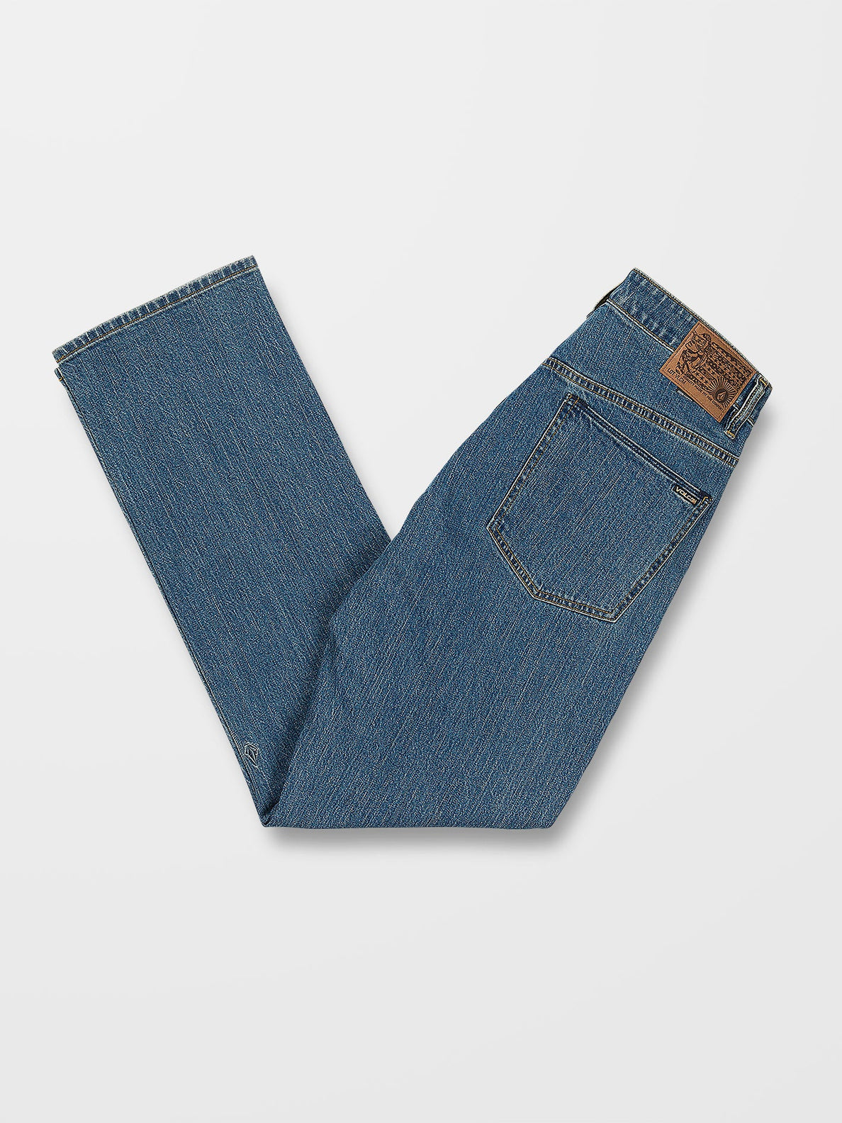 Volcom Solver Denim Jeans - Aged Indigo
