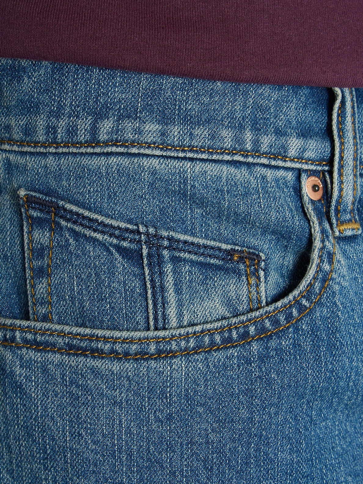 Volcom Solver Denim Jeans – Aged Indigo
