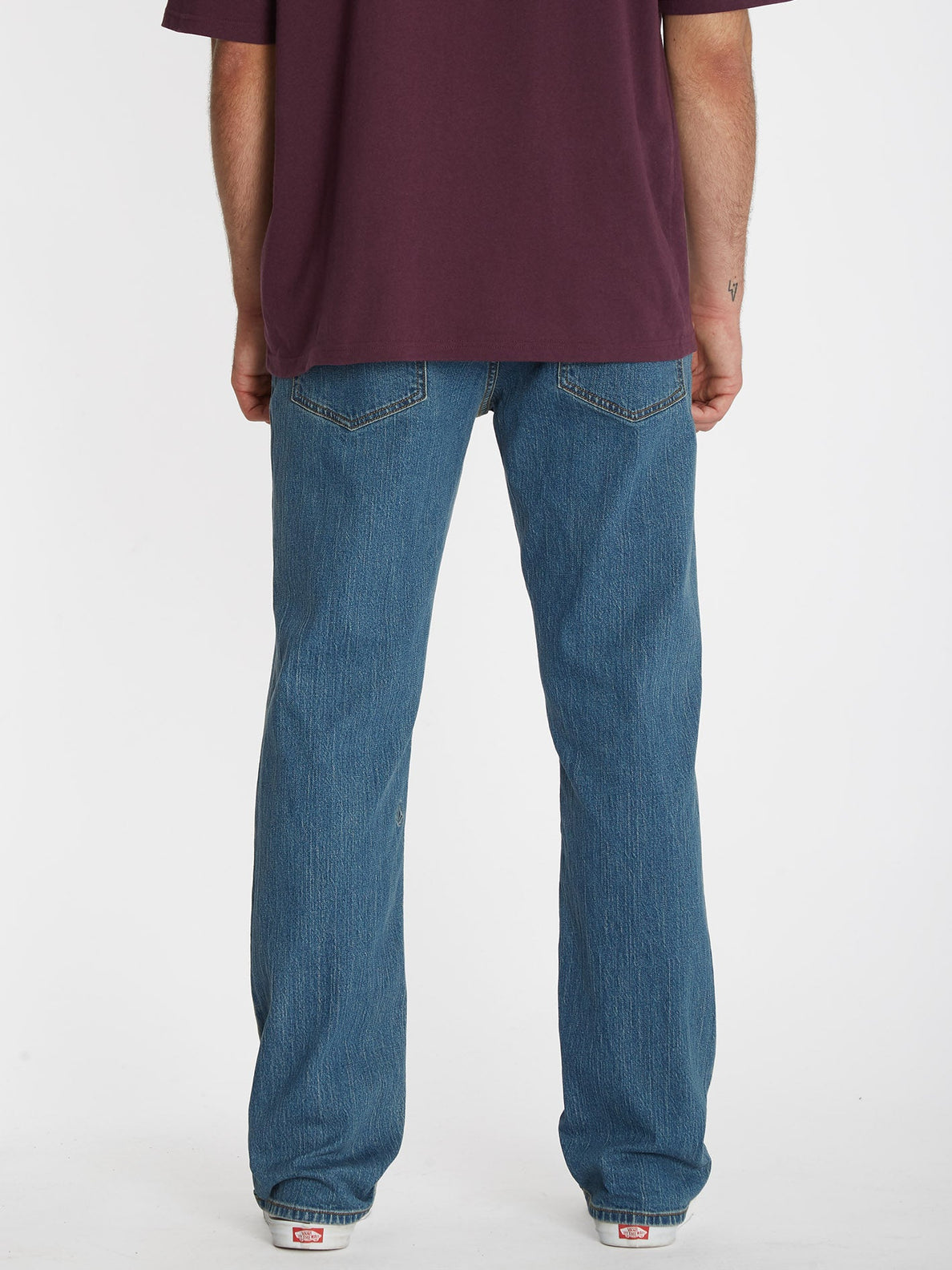 Volcom Solver Denim Jeans - Aged Indigo