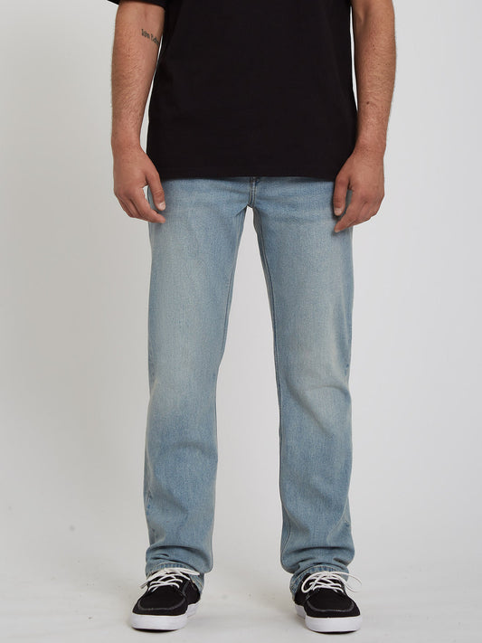 Volcom Solver Denim Jeans – Worker Indigo Vintage