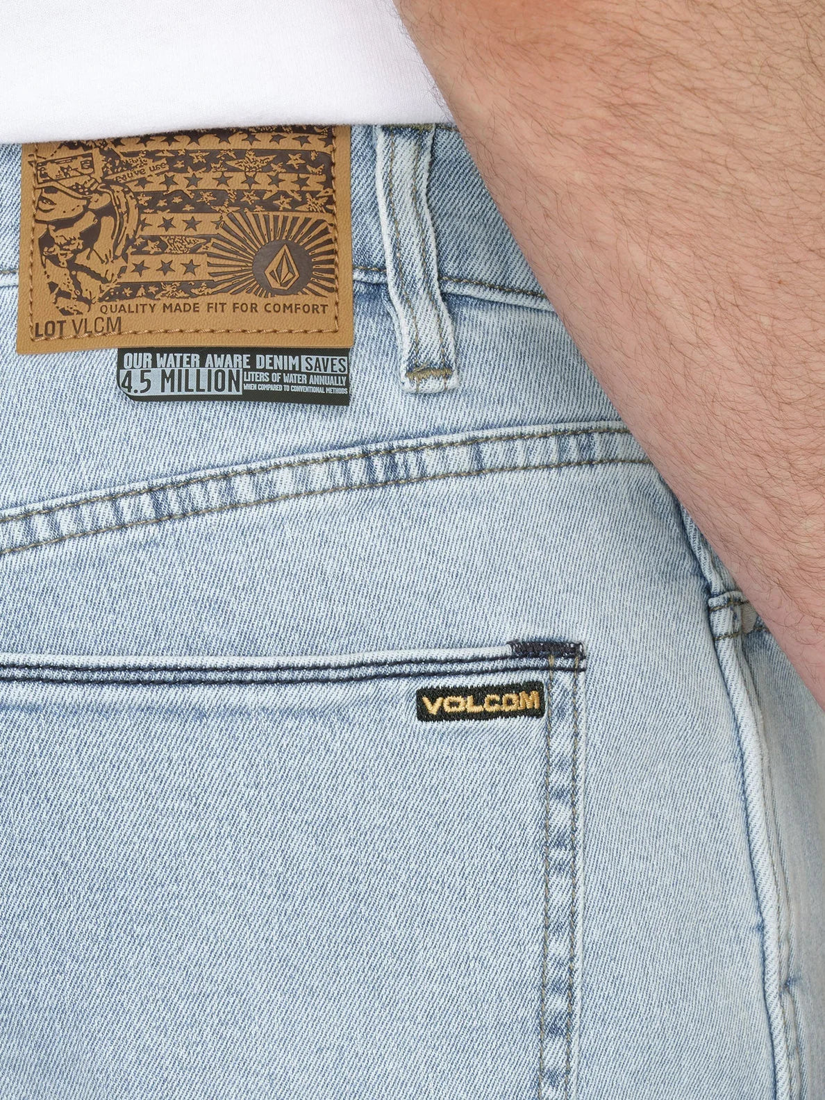 Vaqueros Volcom Modown Denim - Desert Dirt Indigo